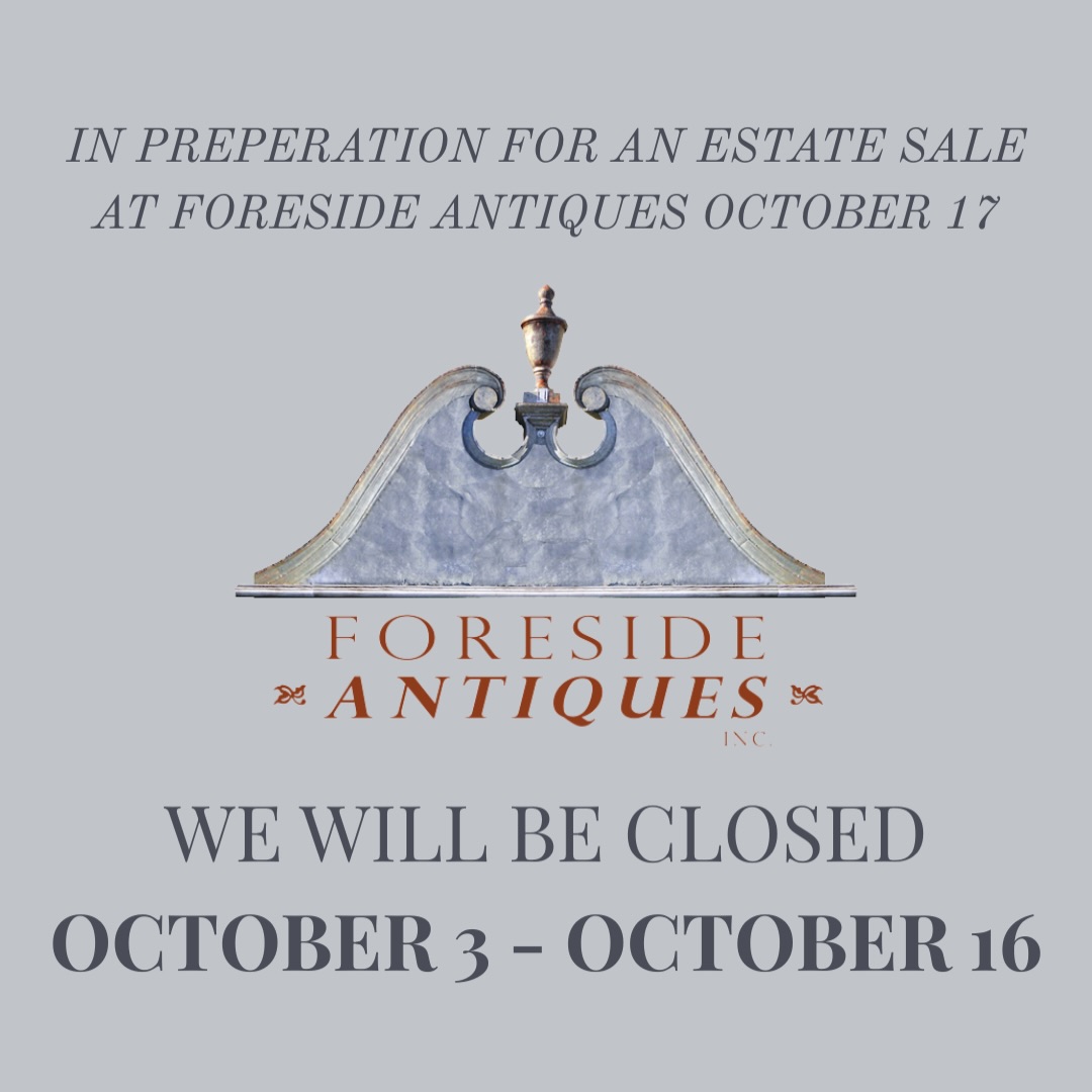 You heard it here first! The shop will be closed today - October 16 as we prep for an estate sale @foresideantiques on 10/17!! Stay tuned!!

#estate #vintage #thrift #antique #maine